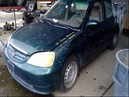 2001 HONDA CIVIC, GREEN, EX, 1.7L, VTEC, AT,  A25086